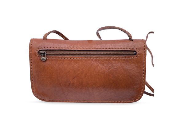 THE BRIDGE Borsa a Tracolla Vintage in Pelle Col. Marrone n.a. S