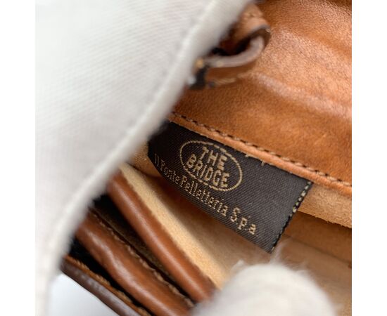 THE BRIDGE Borsa a Tracolla Vintage in Pelle Col. Marrone n.a. S