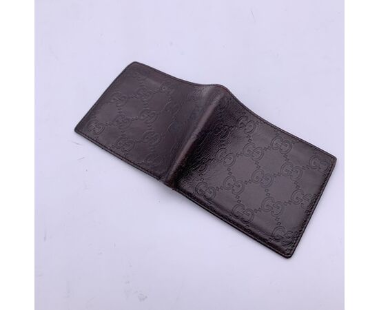 GUCCI Portafoglio in Pelle Col. Marrone n.a. M