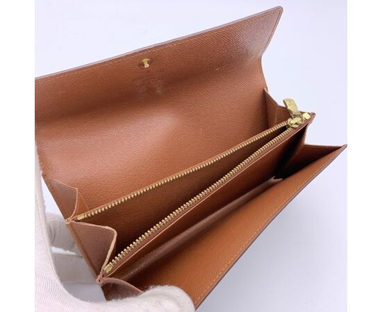 LOUIS VUITTON Portafoglio Vintage in Tela Col. Marrone Sarah M