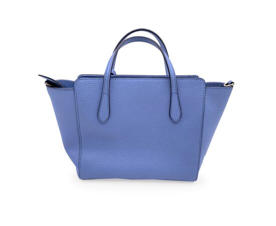 GUCCI Borsa a Mano in Col. Blu Swing M