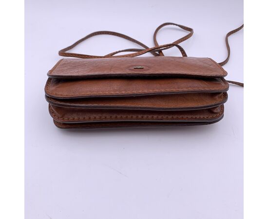 THE BRIDGE Borsa a Tracolla Vintage in Pelle Col. Marrone n.a. S