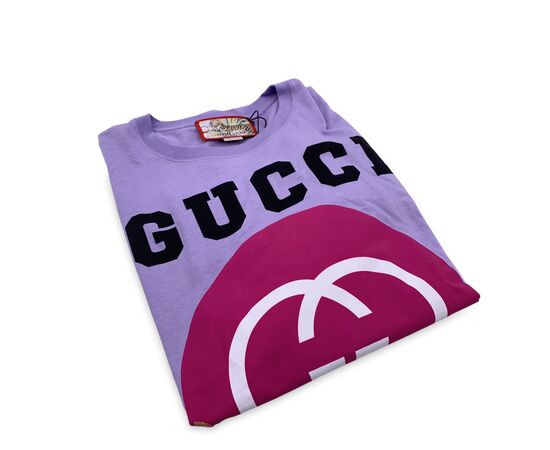 GUCCI Top in Cotone Col. Viola Tiger 44