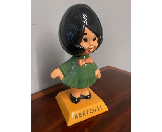 ceramica  vintage Bertolli anni 60 “Olivella “ per carosello. Pubblicità . 
