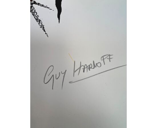 Guy Harloff, “LA FORME LIBRE”, litografia 1972