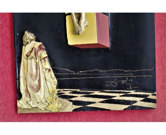 Bassorilievo raffigurante Crocifissione, Salvador Dalì