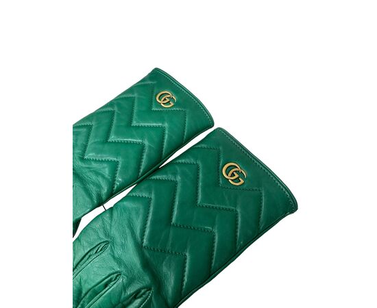 Gucci Marmont Guanti Verdi