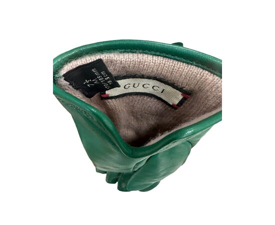 Gucci Marmont Guanti Verdi