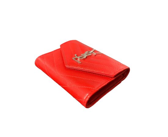 Saint Laurent Portafoglio Cassandra Rosso
