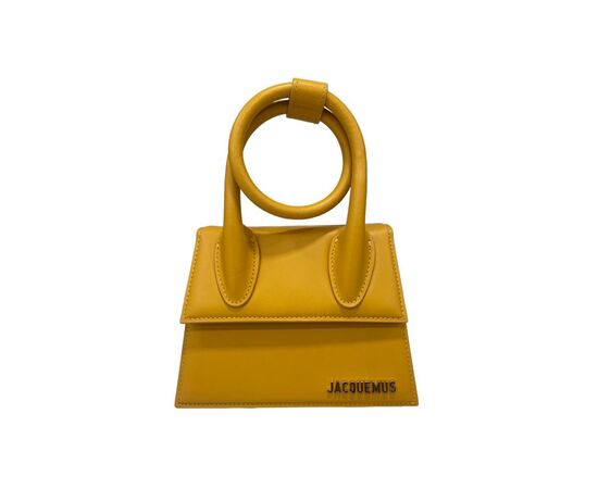 Jacquemus Le Chiquito Noeud Senape