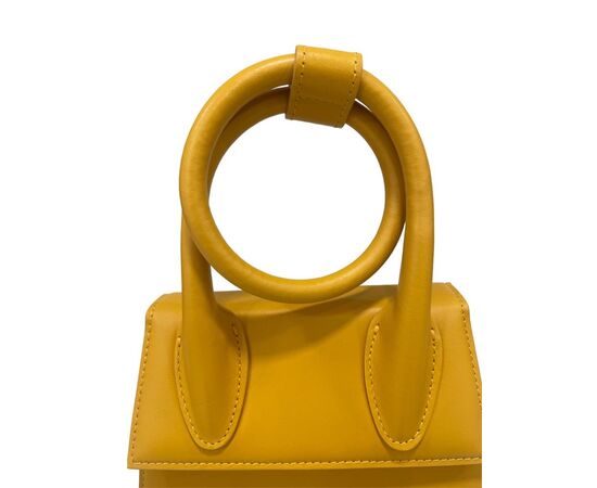 Jacquemus Le Chiquito Noeud Senape