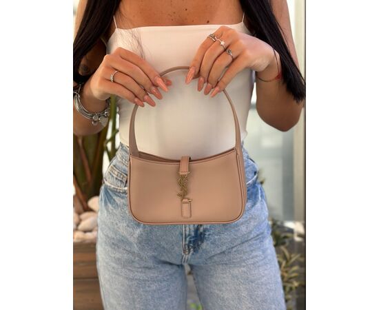 Saint Laurent Hobo Le 5 A' 7 Mini Cipria