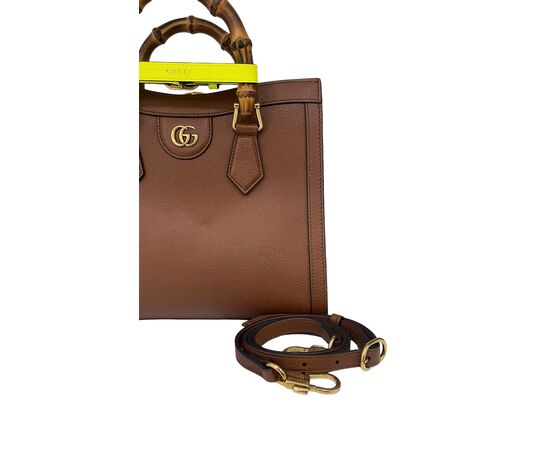 Gucci Diana Small Bamboo Marrone