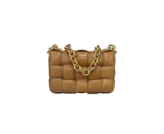 Bottega Veneta Cassette Chain Cammello