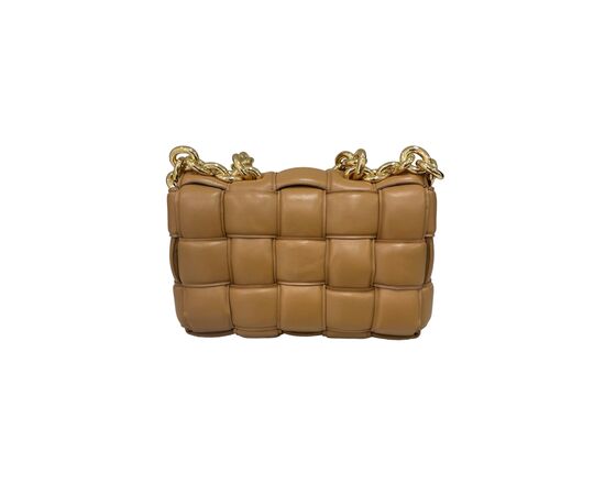 Bottega Veneta Cassette Chain Cammello