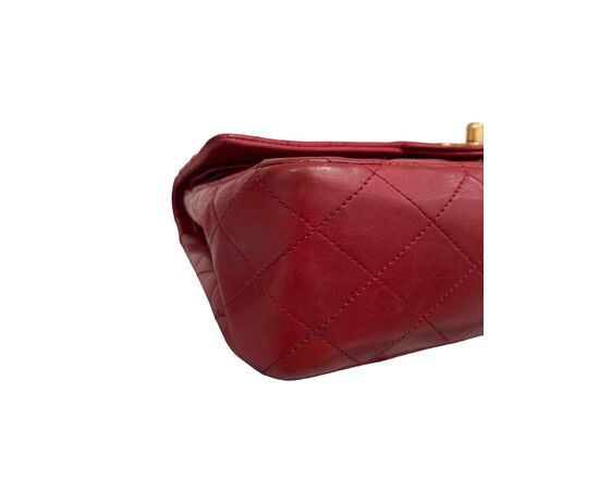 Chanel Timeless 25 Double Flap Rossa