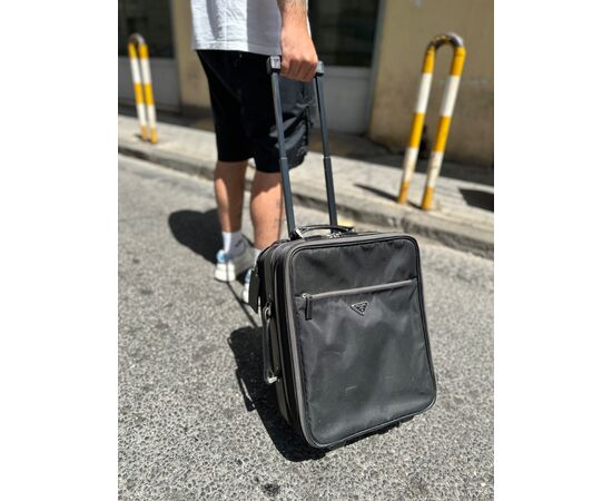 Prada Trolley Nylon Nero