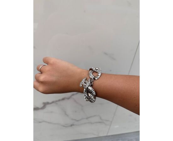 Chanel Bracciale Chain Argento