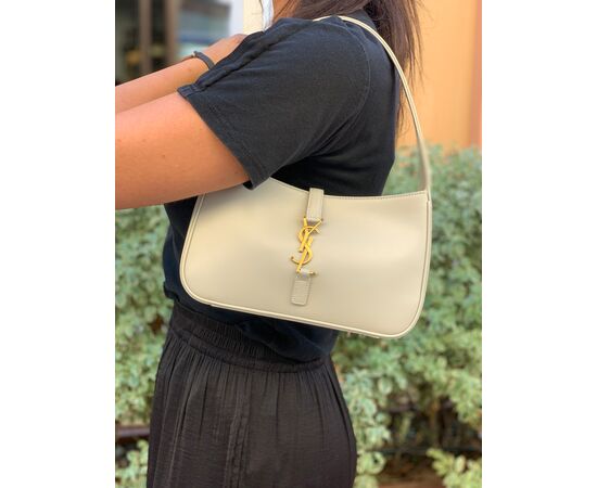 Saint Laurent Hobo Le 5 À 7 Bianca