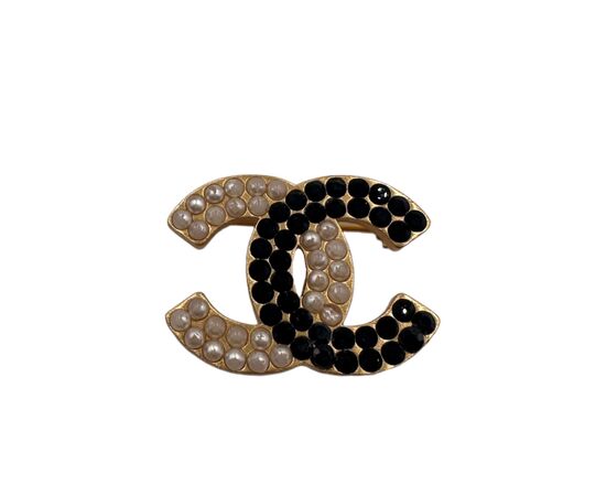 Chanel Spilla CC Bicolor