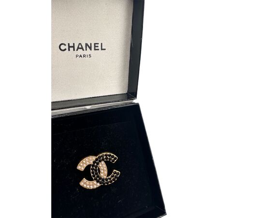 Chanel Spilla CC Bicolor
