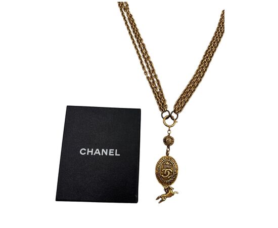 Chanel Collana Chains Con Ciondolo