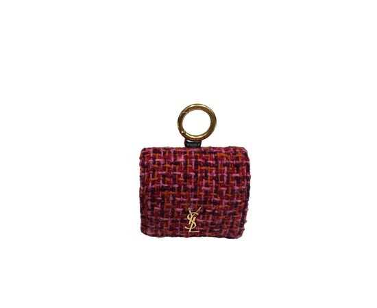 Saint Laurent Airpods Case Tweed