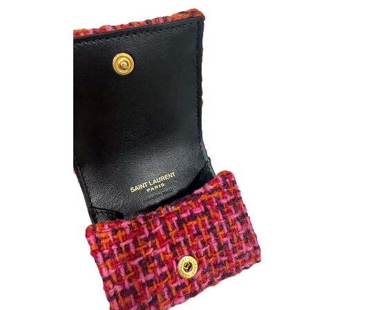 Saint Laurent Airpods Case Tweed