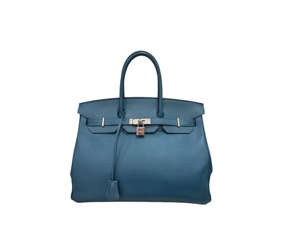 Hermès Birkin 35 Epsom Bleu De Galice