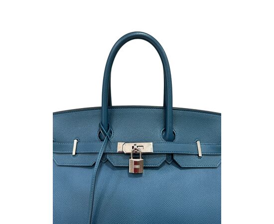 Hermès Birkin 35 Epsom Bleu De Galice