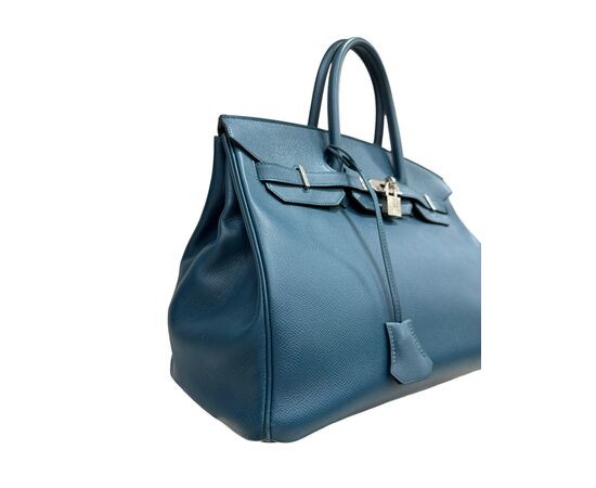 Hermès Birkin 35 Epsom Bleu De Galice