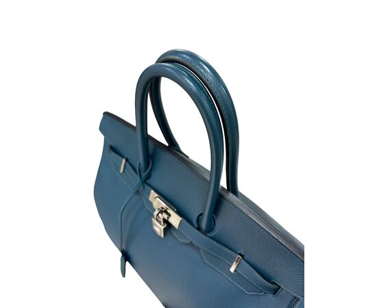 Hermès Birkin 35 Epsom Bleu De Galice