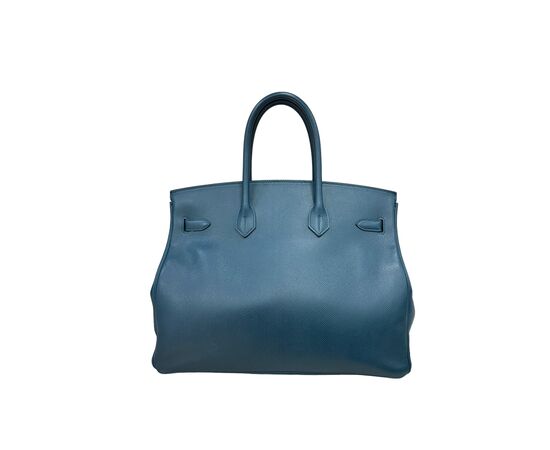 Hermès Birkin 35 Epsom Bleu De Galice