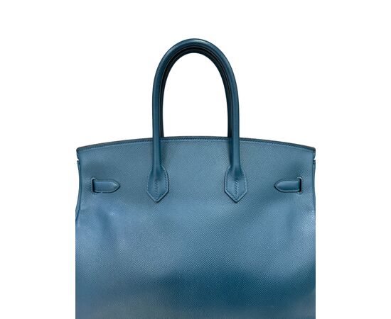 Hermès Birkin 35 Epsom Bleu De Galice