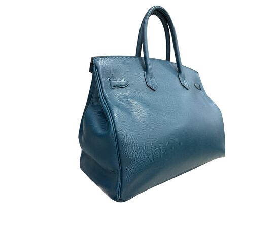 Hermès Birkin 35 Epsom Bleu De Galice