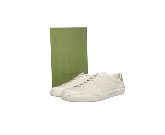 Gucci Sneakers Ace Perforated Bianca