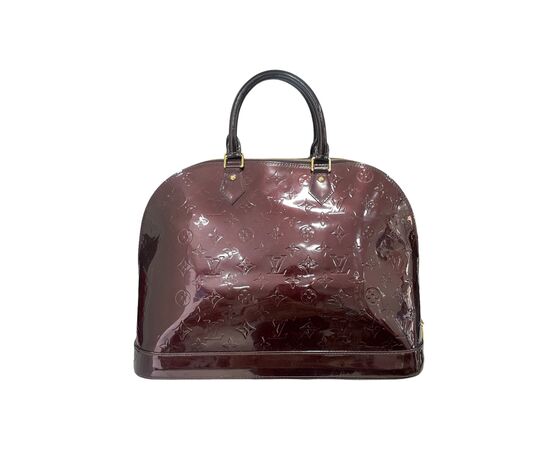 Louis Vuitton Alma GM Vernice Amaranto