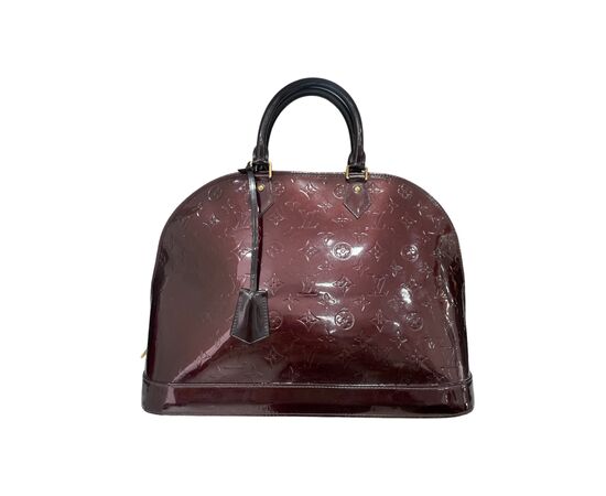 Louis Vuitton Alma GM Vernice Amaranto