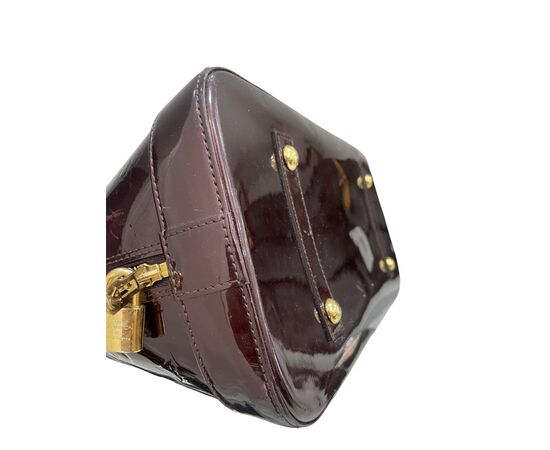 Louis Vuitton Alma GM Vernice Amaranto