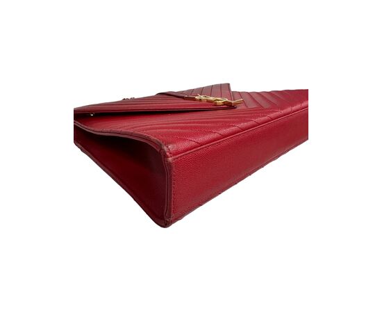 Saint Laurent Envelope Large Rossa