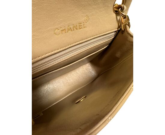 Chanel Mini Flap Beige Vintage