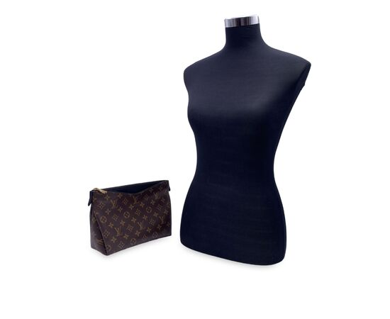 LOUIS VUITTON Pochette in Tela Col. Marrone Pallas M