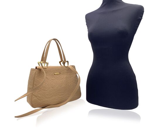 YVES SAINT LAURENT Borsa a Mano Vintage in Tela Col. - M