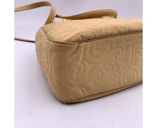 YVES SAINT LAURENT Borsa a Mano Vintage in Tela Col. - M