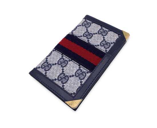 GUCCI Accessorio Vintage in Tela Col. Blu n.a. S