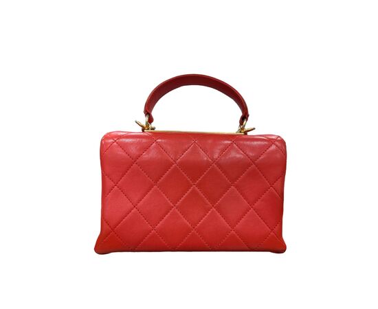 Chanel Trendy CC Top Handle Rossa