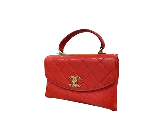 Chanel Trendy CC Top Handle Rossa