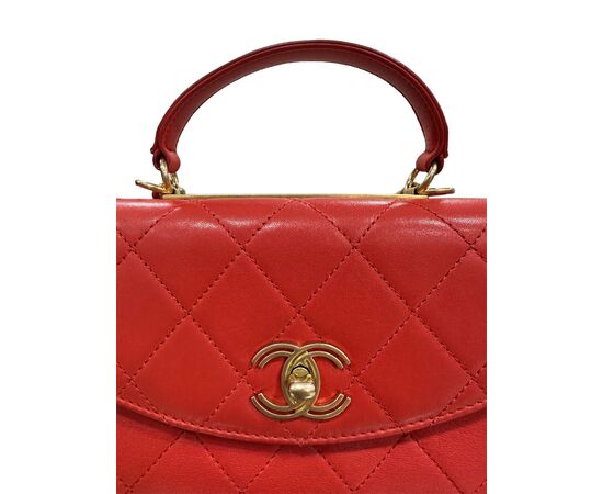 Chanel Trendy CC Top Handle Rossa