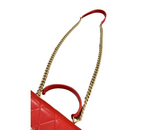 Chanel Trendy CC Top Handle Rossa