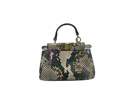 Fendi Peekaboo IseeU Micro Multicolor